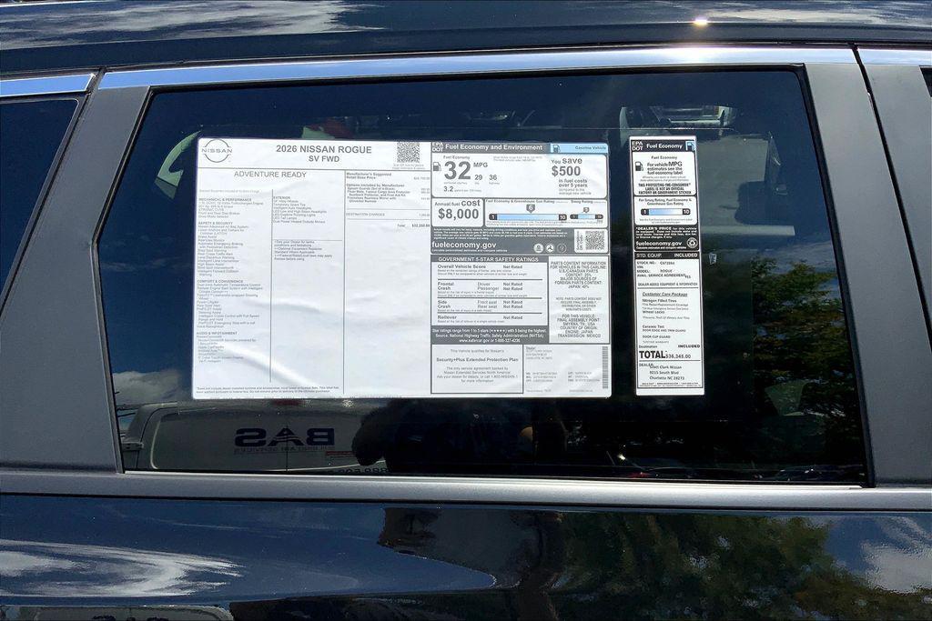 new 2026 Nissan Rogue car, priced at $26,825