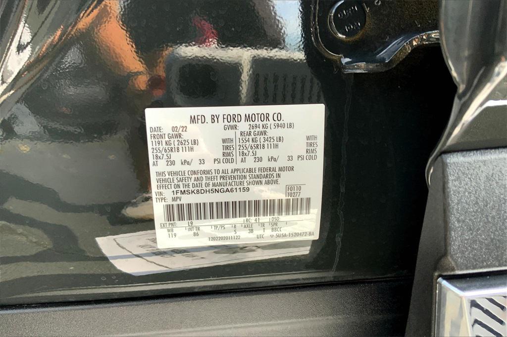used 2022 Ford Explorer car, priced at $31,646