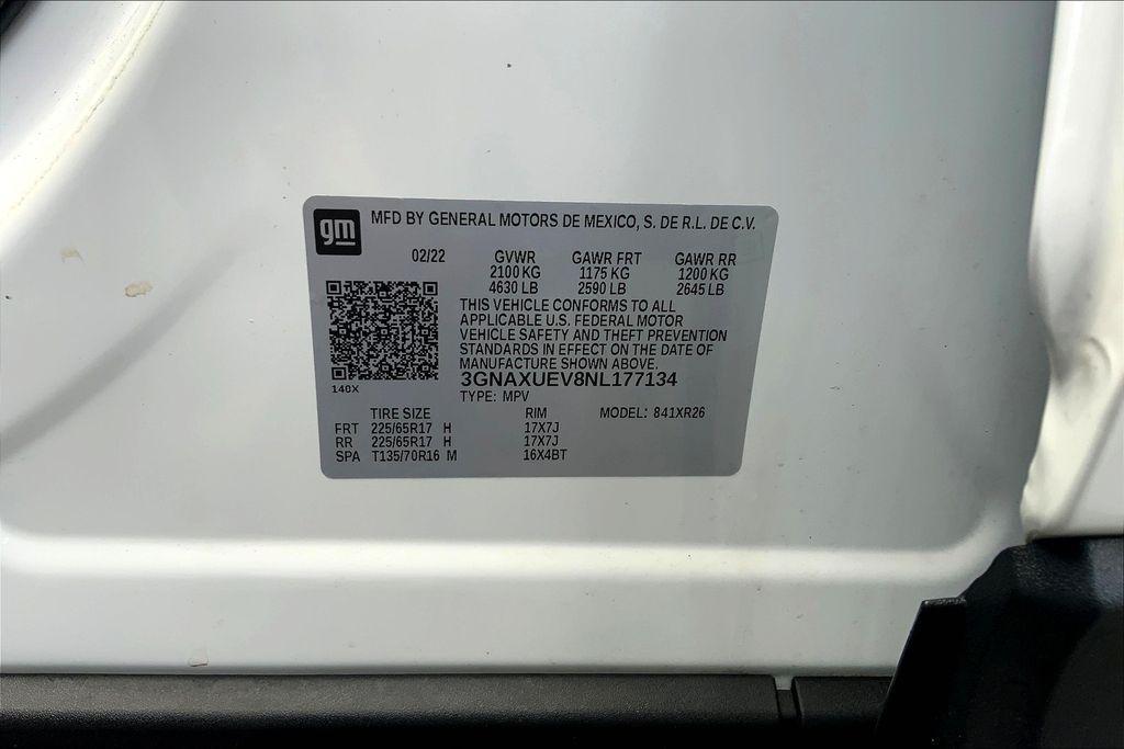 used 2022 Chevrolet Equinox car, priced at $19,565