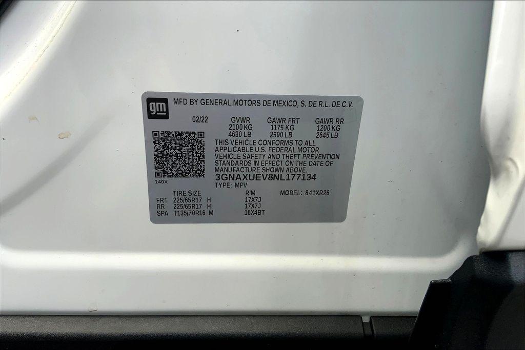 used 2022 Chevrolet Equinox car, priced at $19,812