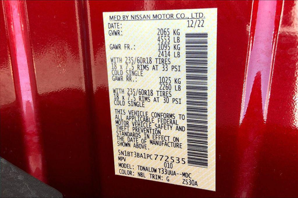 used 2023 Nissan Rogue car, priced at $21,474