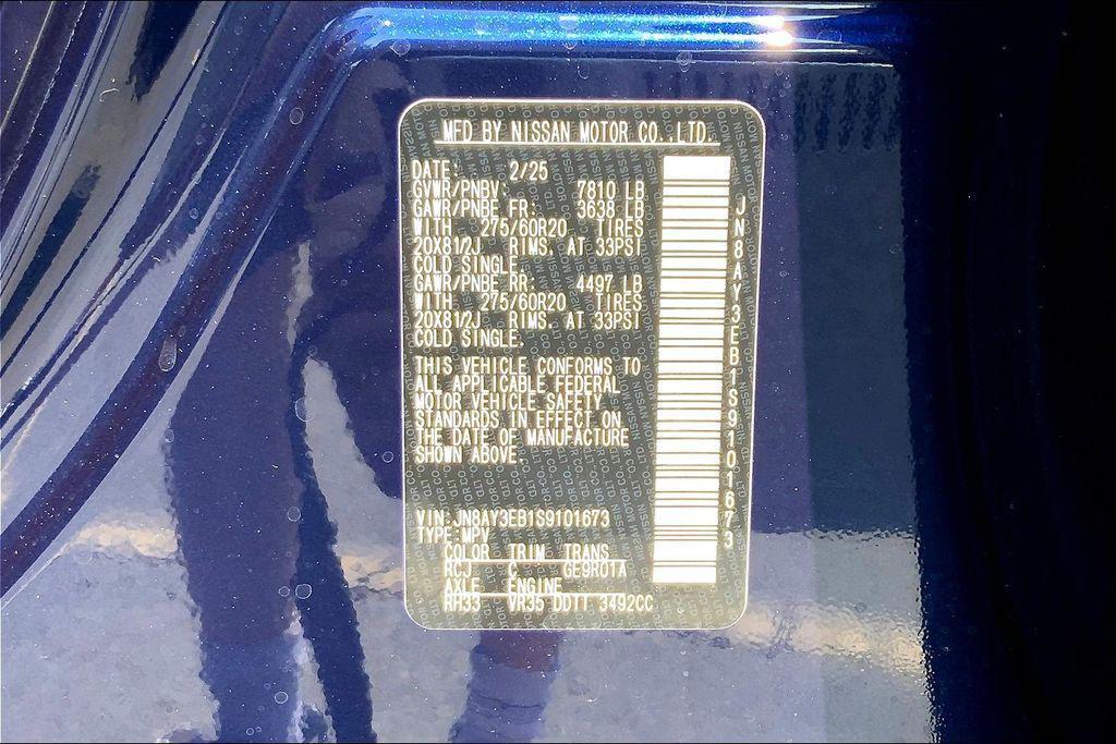 new 2025 Nissan Armada car, priced at $72,590