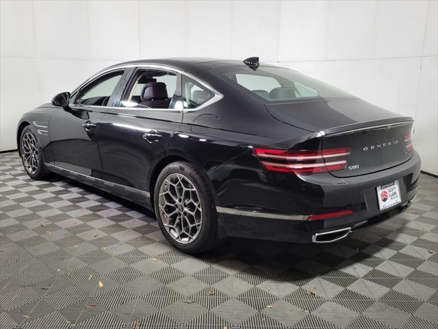 used 2021 Genesis G80 car, priced at $37,462