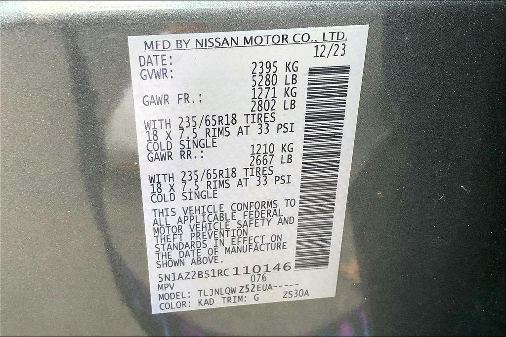 used 2024 Nissan Murano car, priced at $25,964