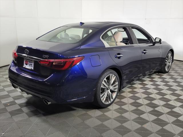 used 2021 INFINITI Q50 car, priced at $34,000