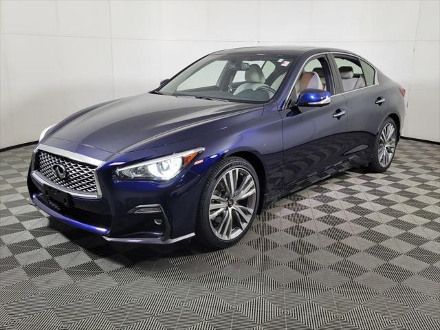 used 2021 INFINITI Q50 car, priced at $34,000