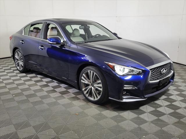 used 2021 INFINITI Q50 car, priced at $34,000