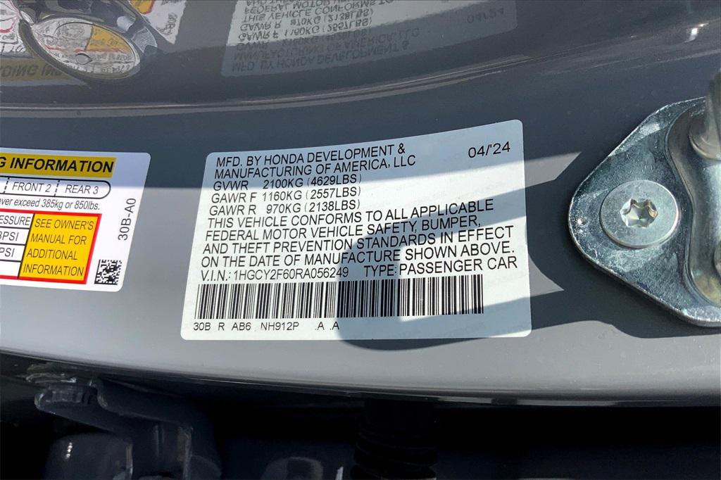 used 2024 Honda Accord Hybrid car, priced at $29,000