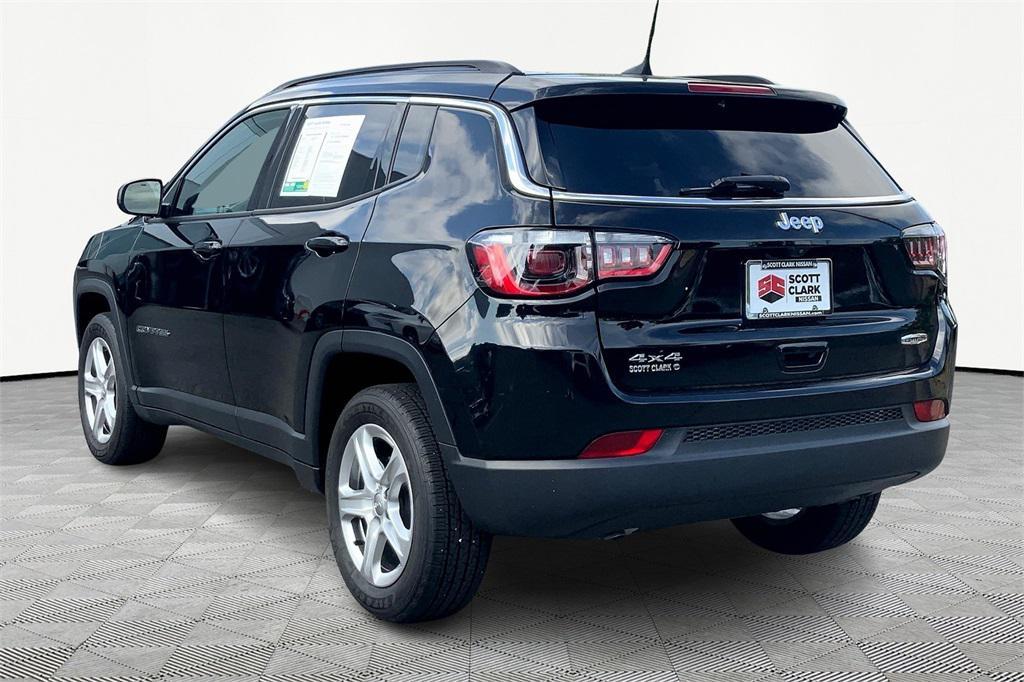 used 2023 Jeep Compass car, priced at $22,000