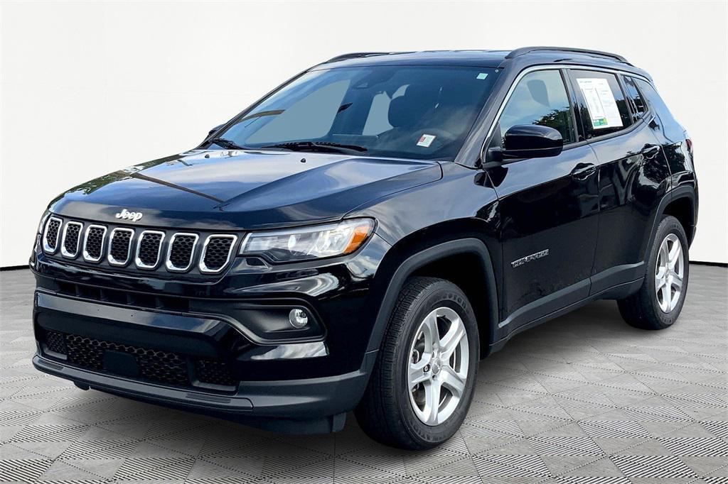 used 2023 Jeep Compass car, priced at $22,000
