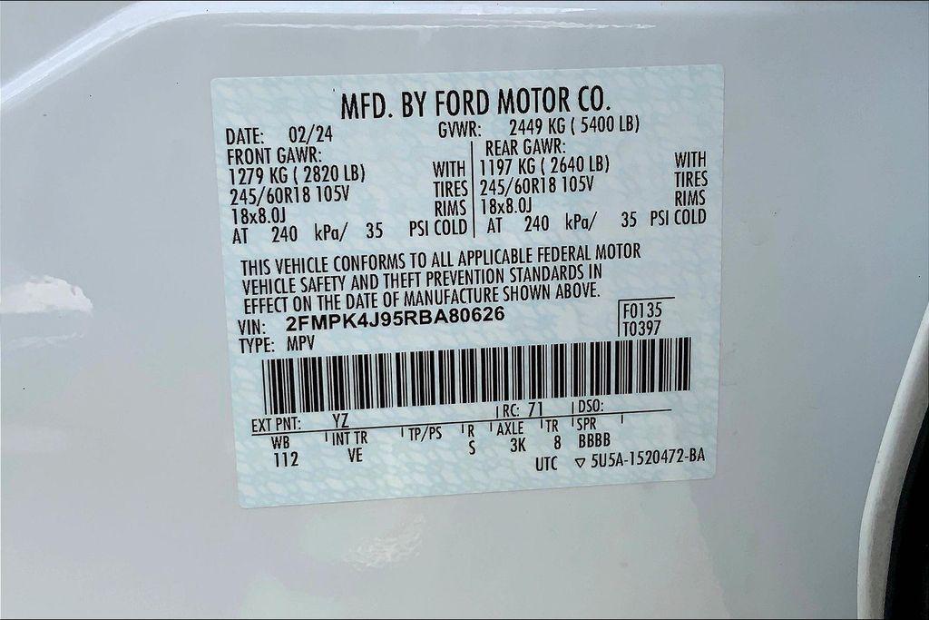 used 2024 Ford Edge car, priced at $22,402