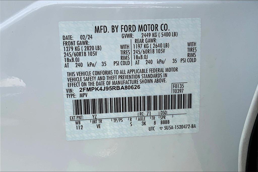 used 2024 Ford Edge car, priced at $26,500