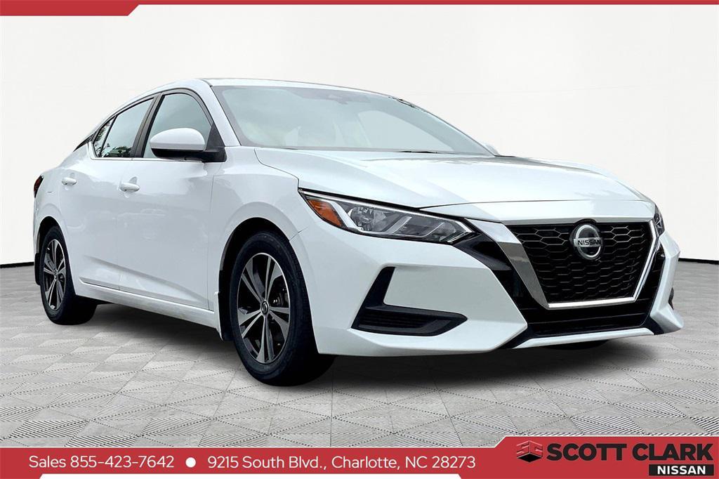 used 2021 Nissan Sentra car, priced at $16,500