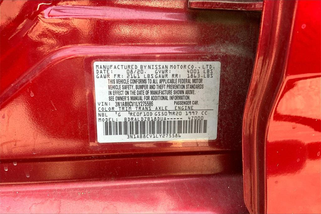 used 2020 Nissan Sentra car, priced at $15,063