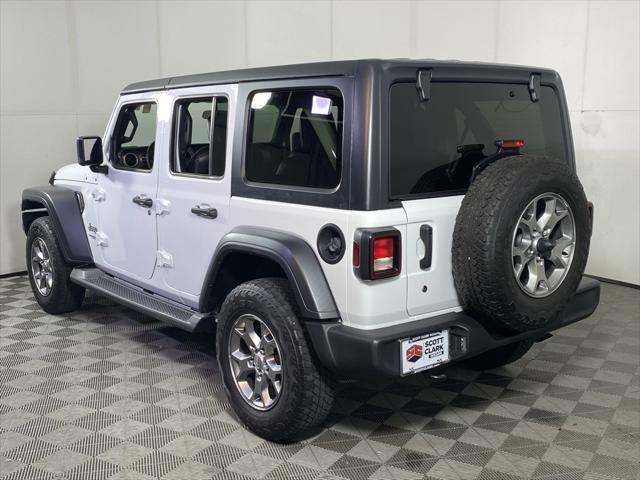 used 2020 Jeep Wrangler Unlimited car, priced at $28,000