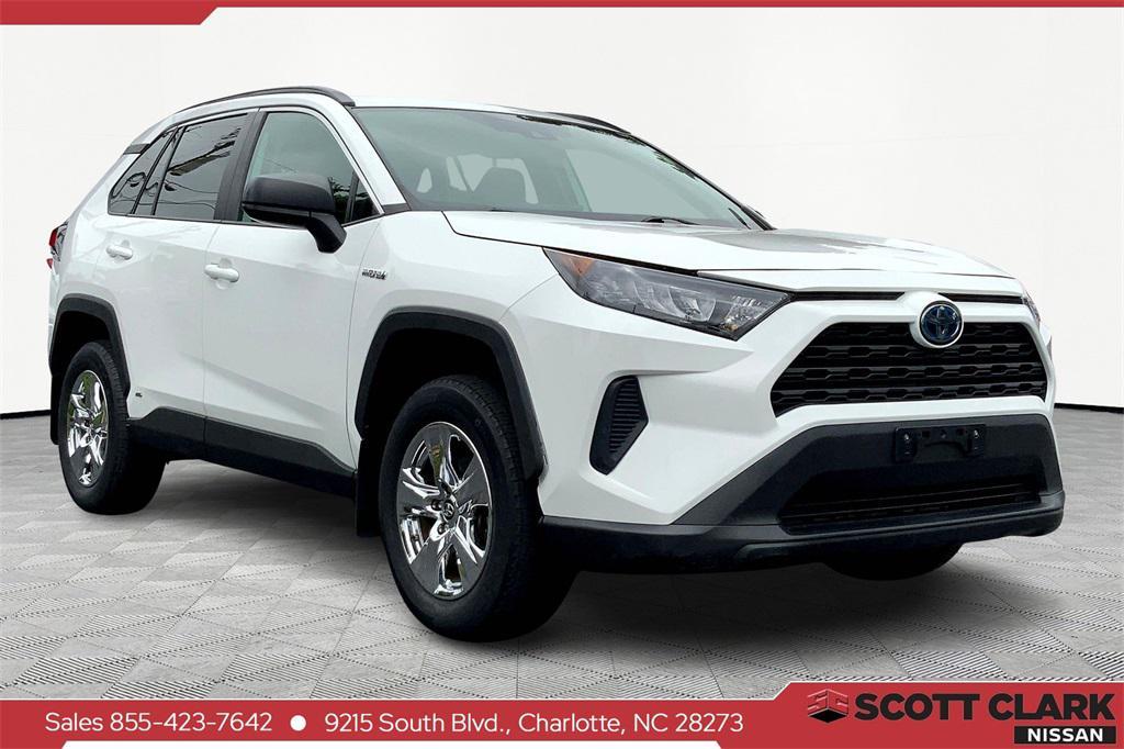 used 2020 Toyota RAV4 Hybrid car, priced at $27,500