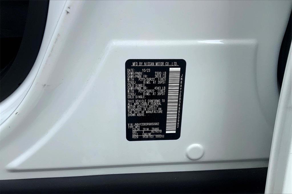 used 2024 Nissan Armada car, priced at $51,000