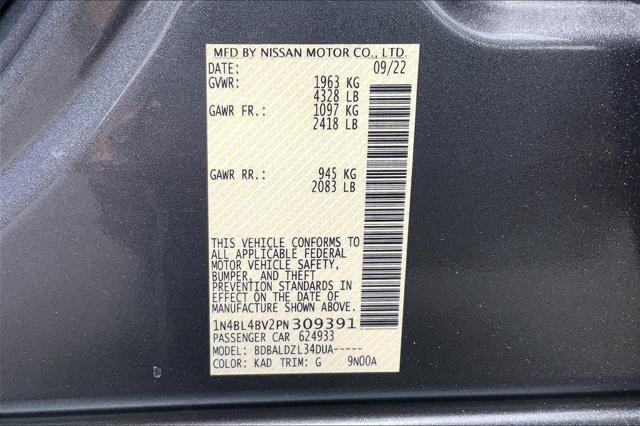 used 2023 Nissan Altima car, priced at $20,620