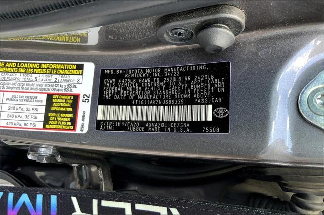 used 2022 Toyota Camry car, priced at $22,471