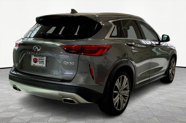 used 2021 INFINITI QX50 car, priced at $30,400