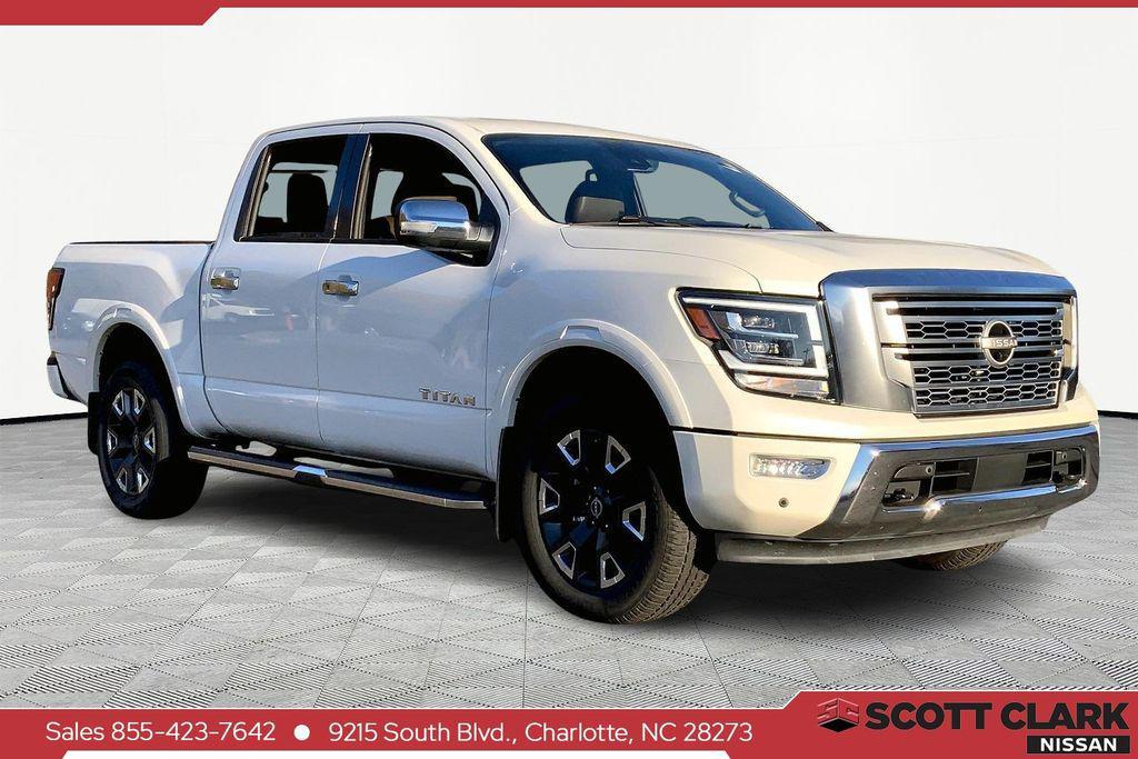 used 2023 Nissan Titan car, priced at $49,999