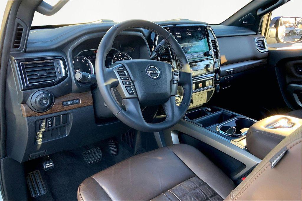 used 2023 Nissan Titan car, priced at $49,999