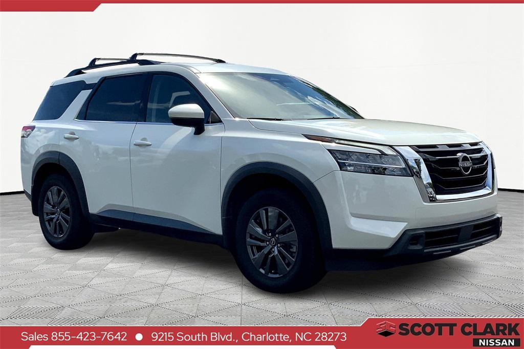 used 2022 Nissan Pathfinder car, priced at $21,500