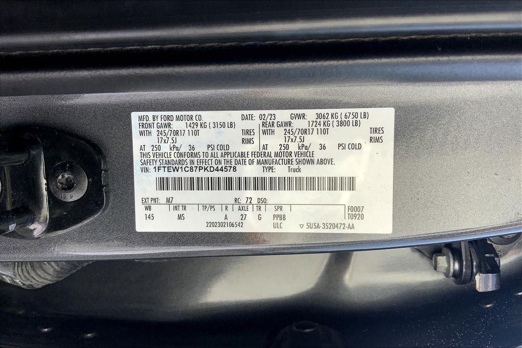 used 2023 Ford F-150 car, priced at $29,356