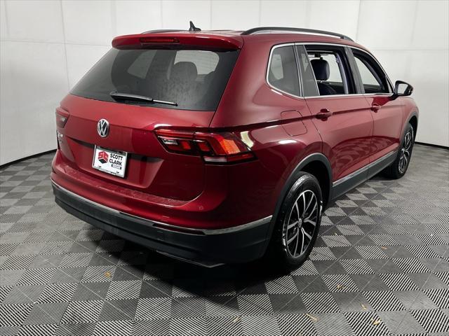 used 2021 Volkswagen Tiguan car, priced at $24,000