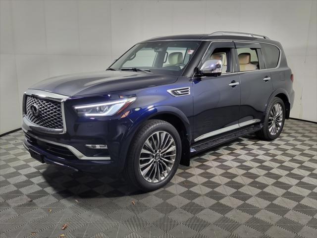 used 2021 INFINITI QX80 car, priced at $49,500