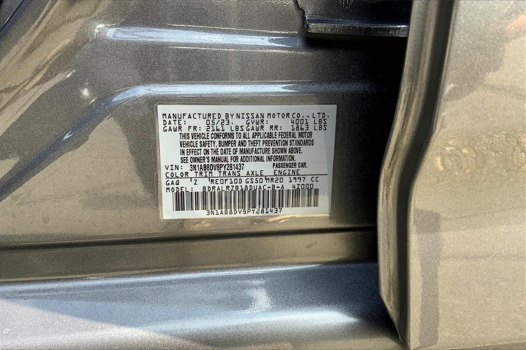 used 2023 Nissan Sentra car, priced at $22,500