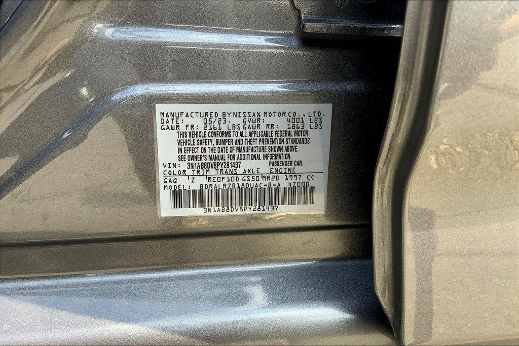 used 2023 Nissan Sentra car, priced at $19,337