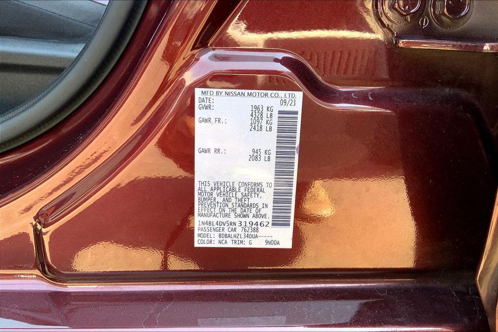 used 2024 Nissan Altima car, priced at $19,500