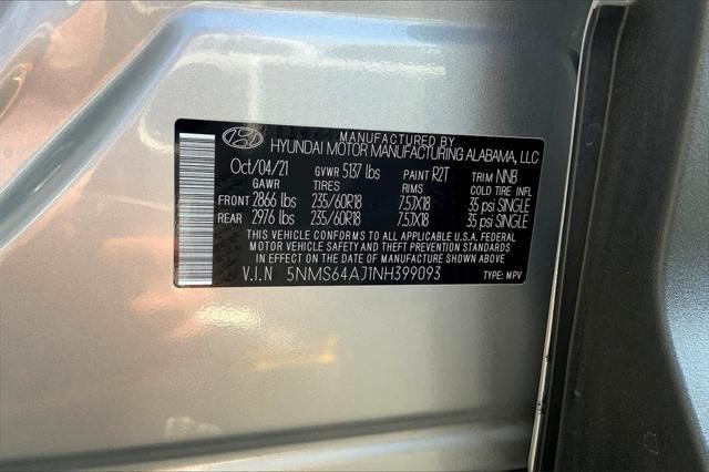 used 2022 Hyundai Santa Fe car, priced at $26,338