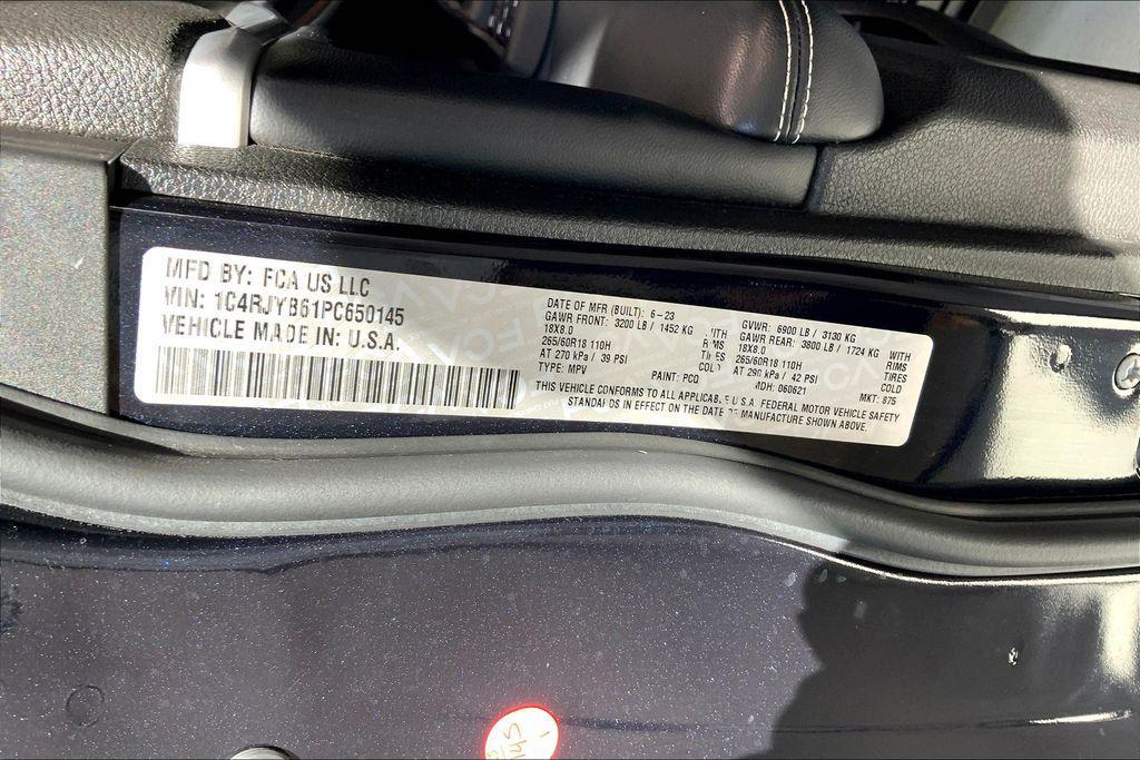 used 2023 Jeep Grand Cherokee 4xe car, priced at $29,693
