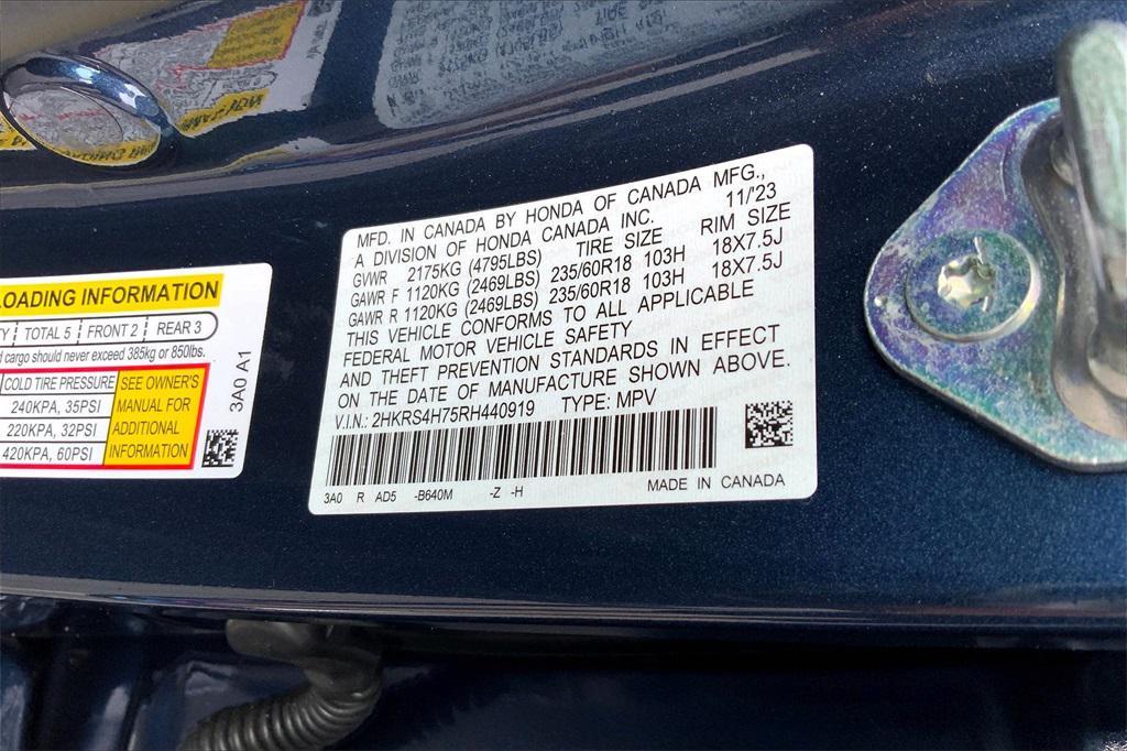 used 2024 Honda CR-V car, priced at $33,000