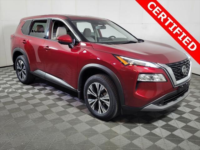 used 2021 Nissan Rogue car, priced at $25,000