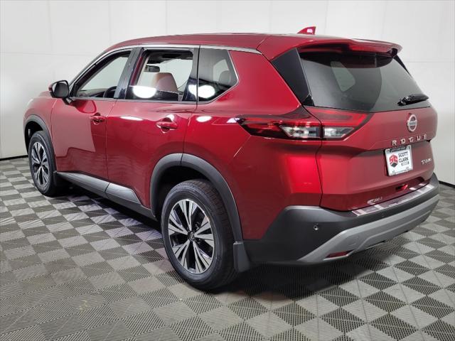 used 2021 Nissan Rogue car, priced at $25,000