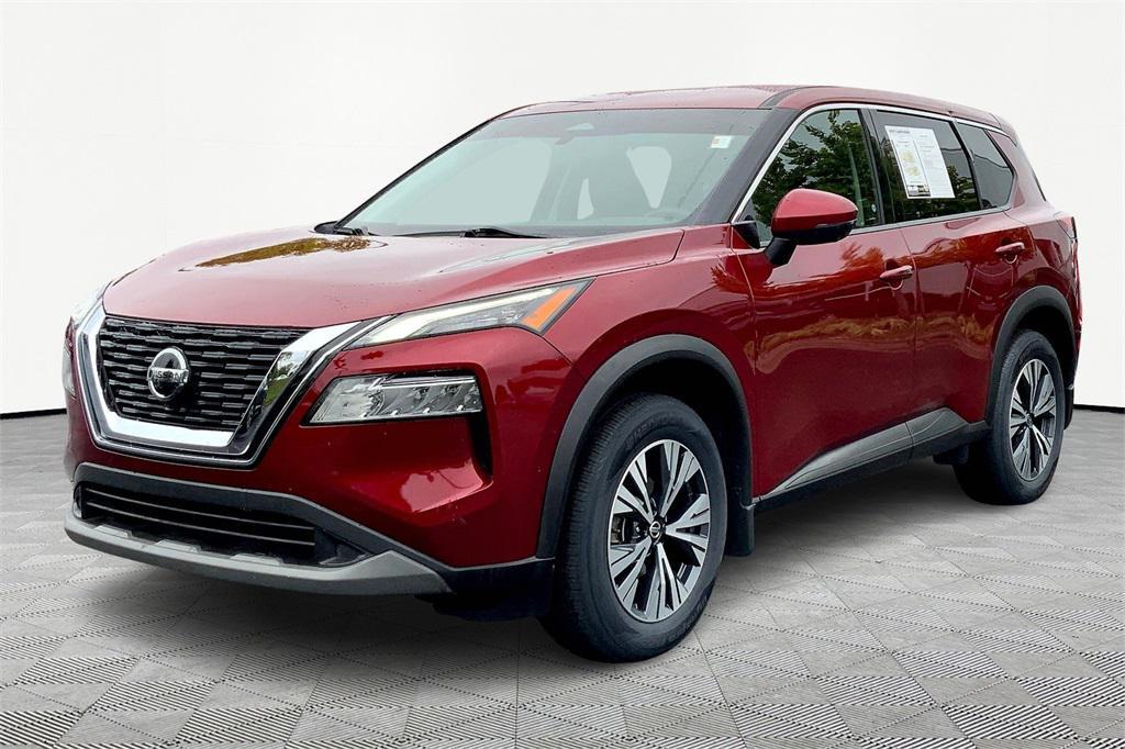 used 2021 Nissan Rogue car, priced at $20,000