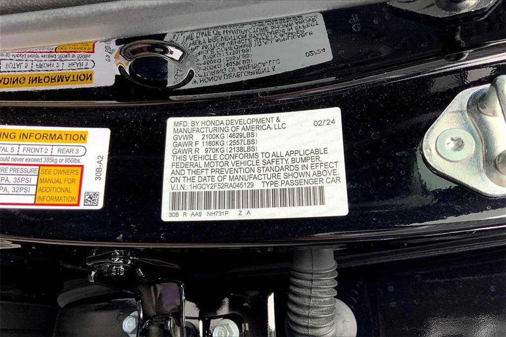 used 2024 Honda Accord Hybrid car, priced at $29,000