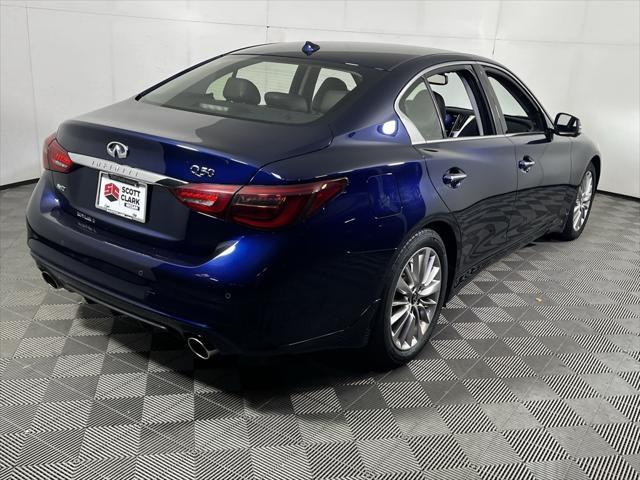 used 2021 INFINITI Q50 car, priced at $23,189