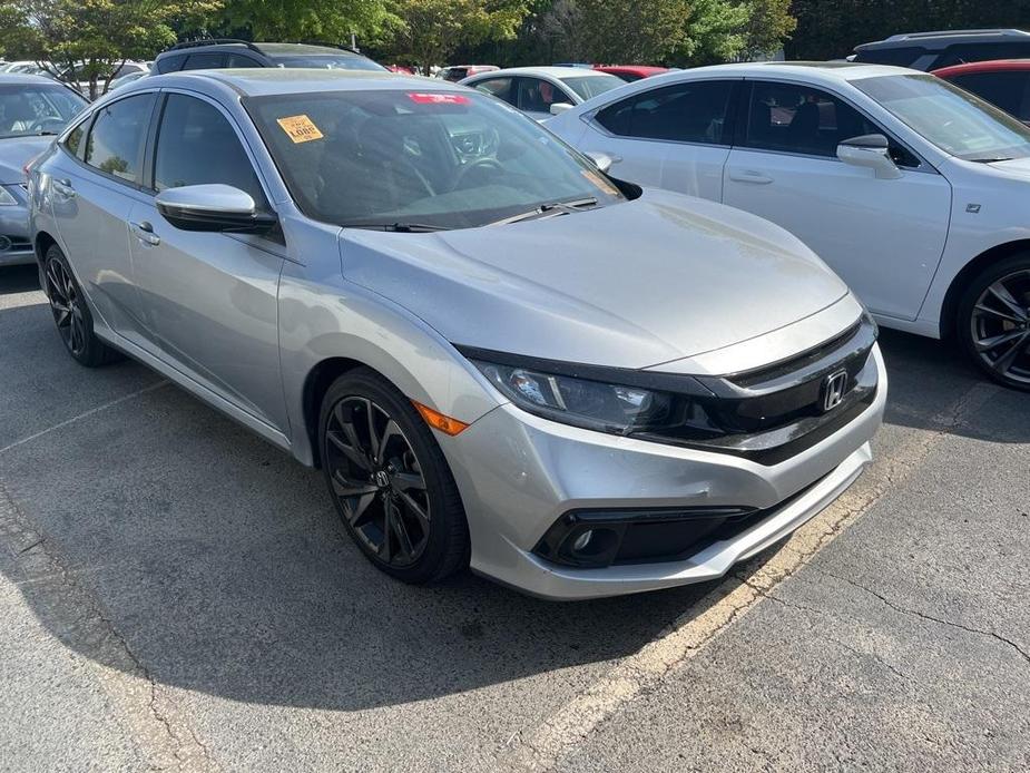 used 2021 Honda Civic car, priced at $26,050