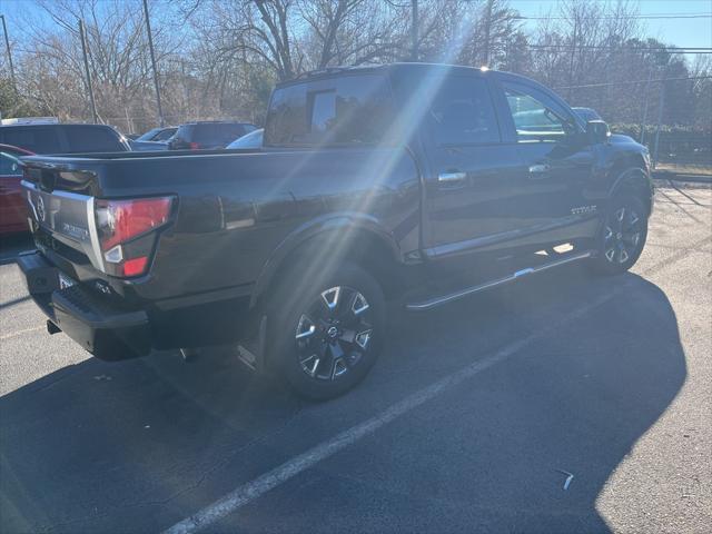 used 2021 Nissan Titan car, priced at $45,054