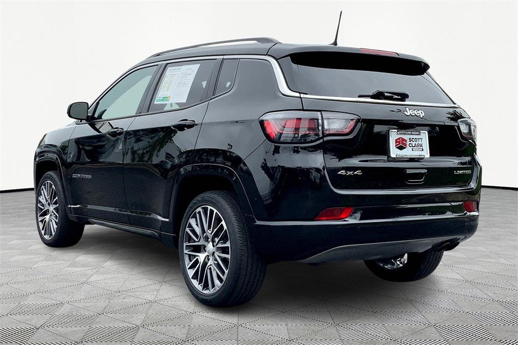 used 2022 Jeep Compass car, priced at $23,500