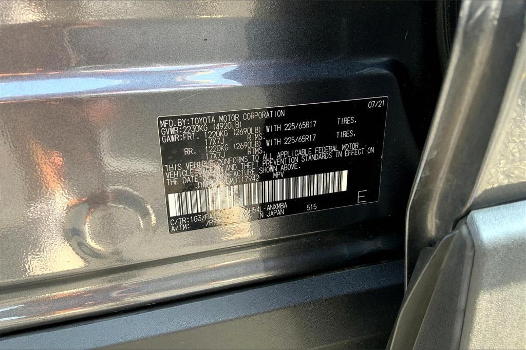 used 2021 Toyota RAV4 Hybrid car, priced at $29,800