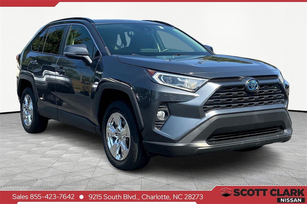 used 2021 Toyota RAV4 Hybrid car, priced at $29,800
