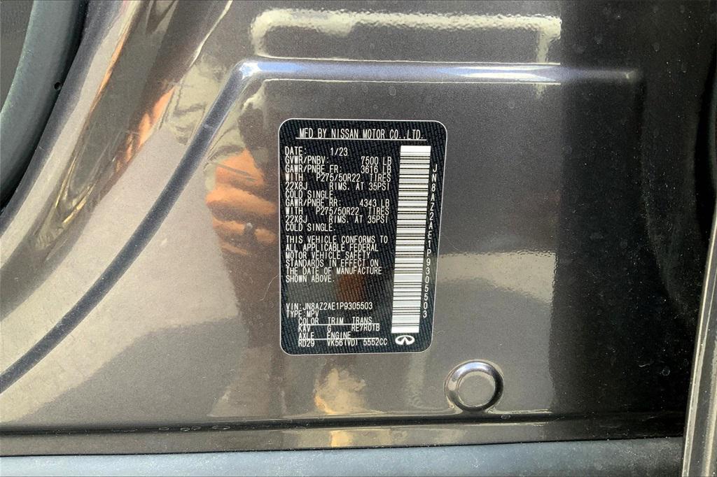 used 2023 INFINITI QX80 car, priced at $49,953