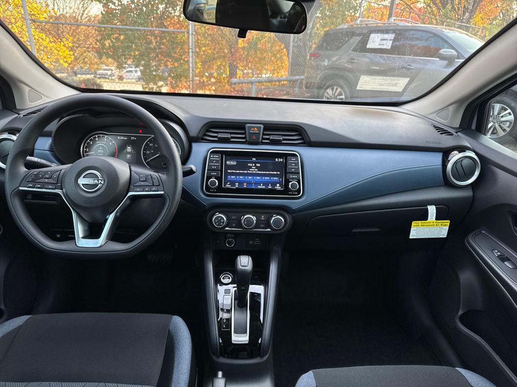 new 2025 Nissan Versa car, priced at $20,550