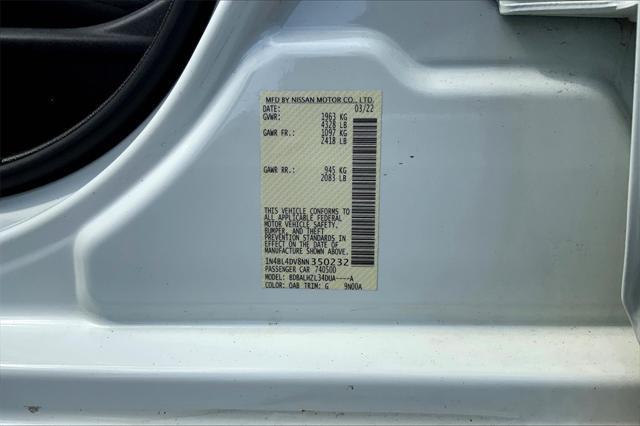 used 2022 Nissan Altima car, priced at $20,000