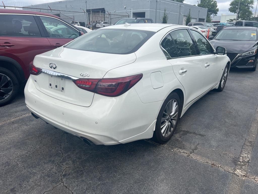 used 2018 INFINITI Q50 car, priced at $19,388